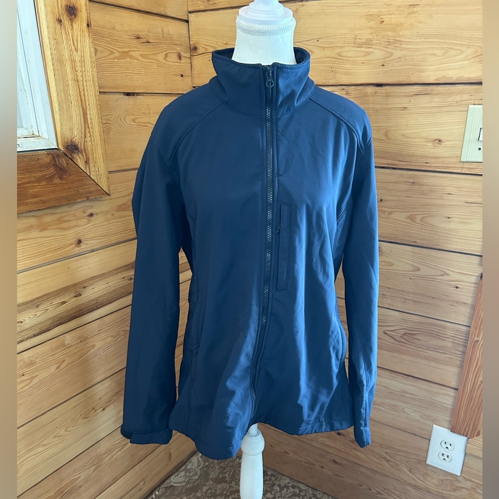Helly Hansen Black Ski Jacket Fleece Lined Hooded Women Size Extra Large